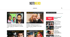 Desktop Screenshot of notinerd.com